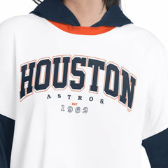 Houston Astros G-III 4Her by Carl Banks Women's Key Player Oversized Hooded Long Sleeve T-Shirt Near Me