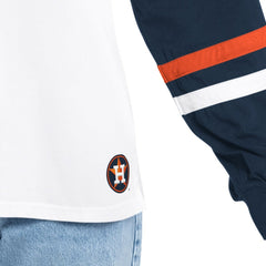 Houston Astros G-III 4Her by Carl Banks Women's Key Player Oversized Hooded Long Sleeve T-Shirt Near Me