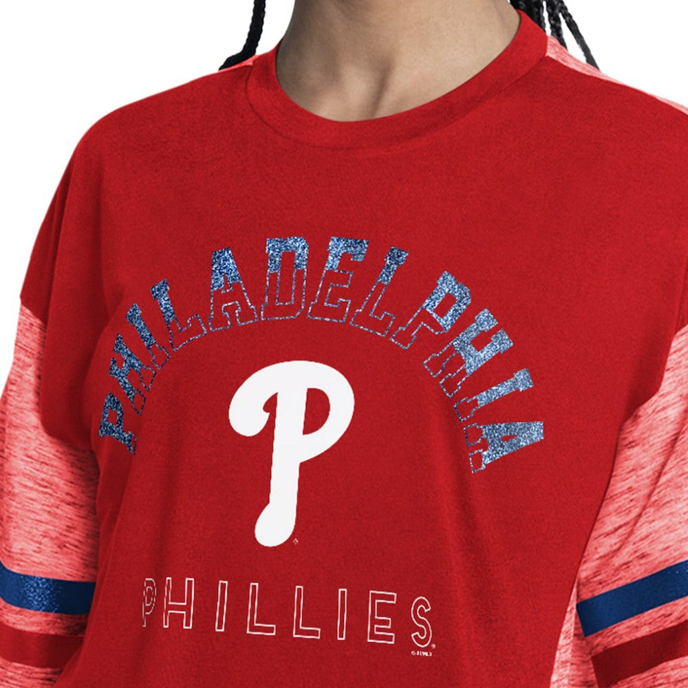 Philadelphia Phillies G-III 4Her by Carl Banks Women's Off-Season Oversized Top Near Me
