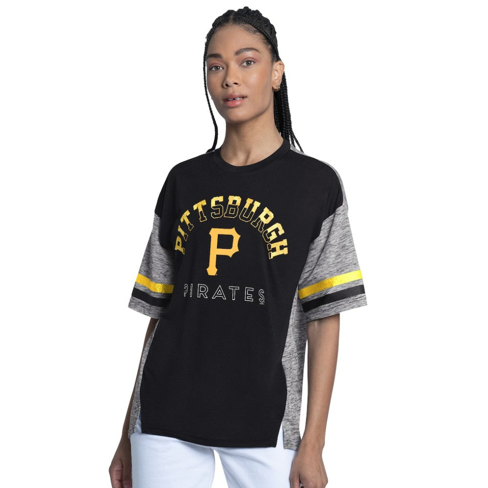 Pittsburgh Pirates G-III 4Her by Carl Banks Women's Off-Season Oversized Top Near Me