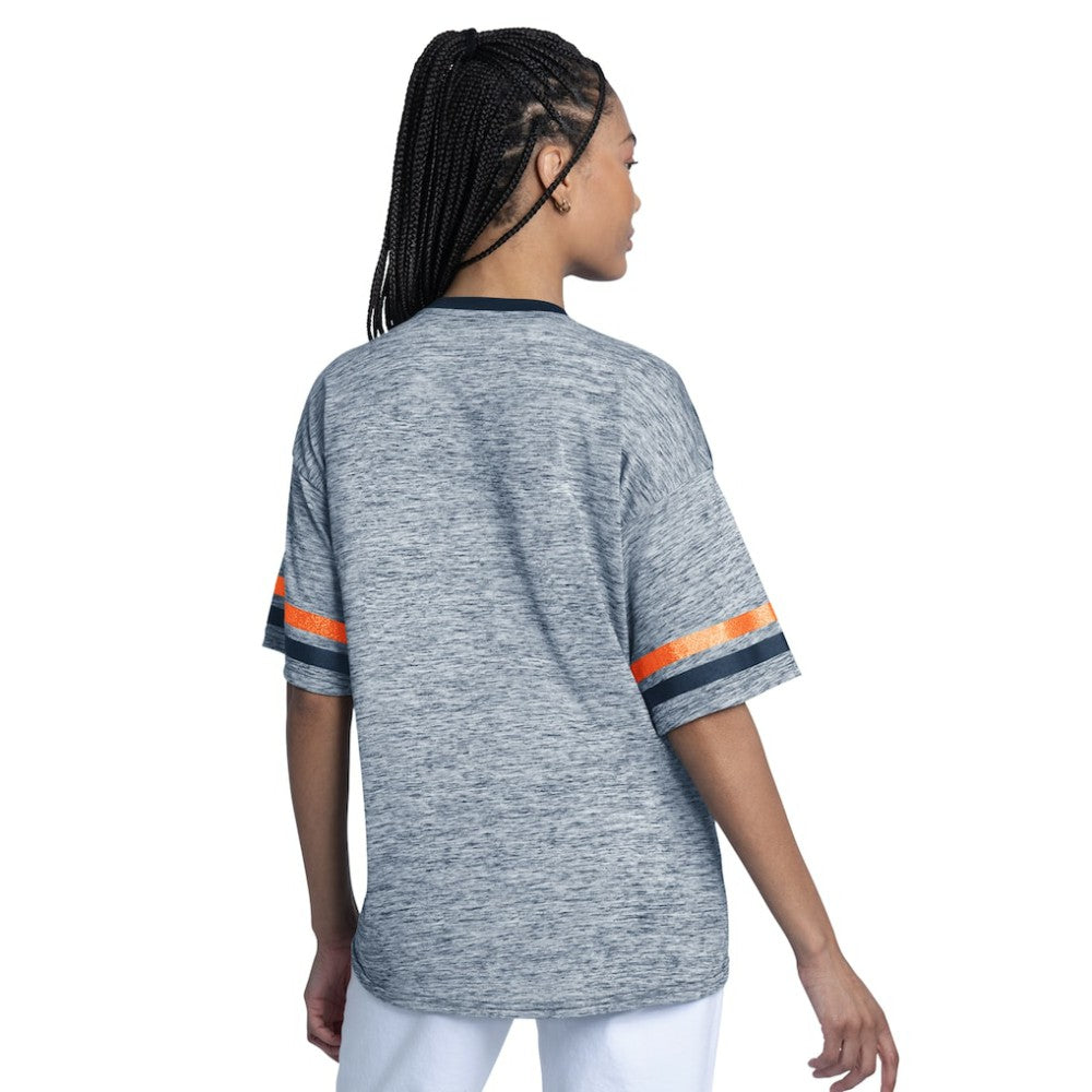 Detroit Tigers G-III 4Her by Carl Banks Women's Off-Season Oversized Top Discount