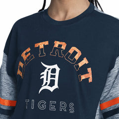 Detroit Tigers G-III 4Her by Carl Banks Women's Off-Season Oversized Top Discount