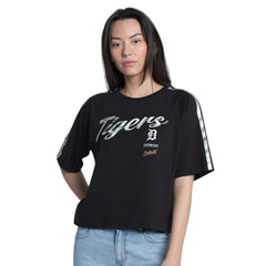 Detroit Tigers G-III 4Her by Carl Banks Women's Classic Play Cropped T-Shirt Near Me