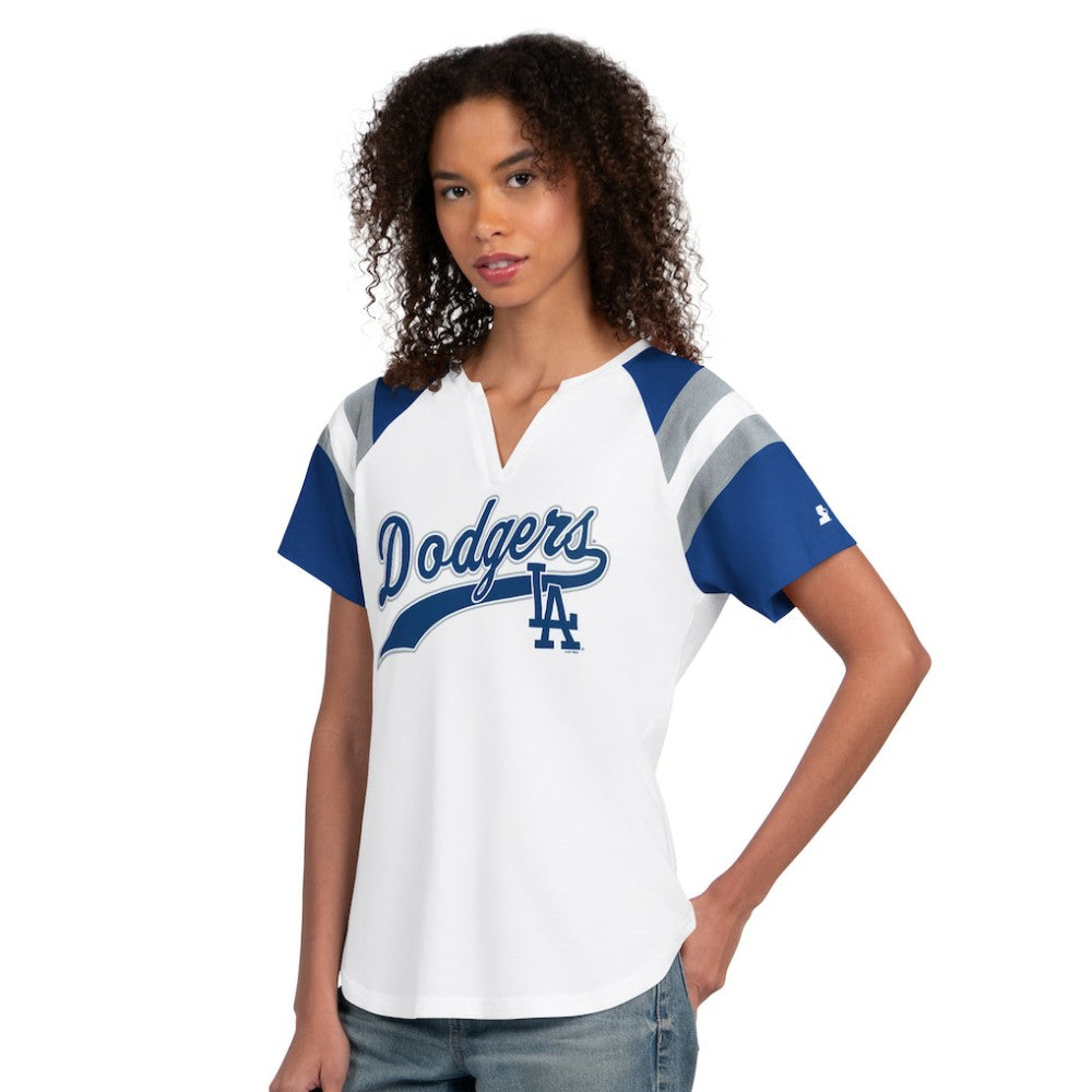 Los Angeles Dodgers Starter Women's Game On Notch Neck T-Shirt Near Me