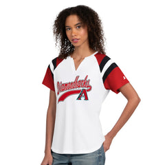 Arizona Diamondbacks Starter Women's Game On Notch Neck T-Shirt Near Me