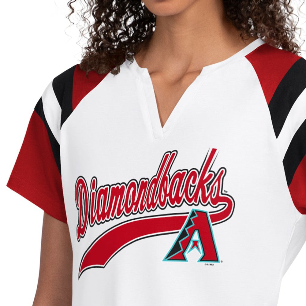 Arizona Diamondbacks Starter Women's Game On Notch Neck T-Shirt Near Me