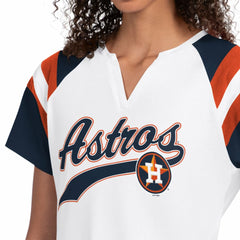 Houston Astros Starter Women's Game On Notch Neck T-Shirt Outlet