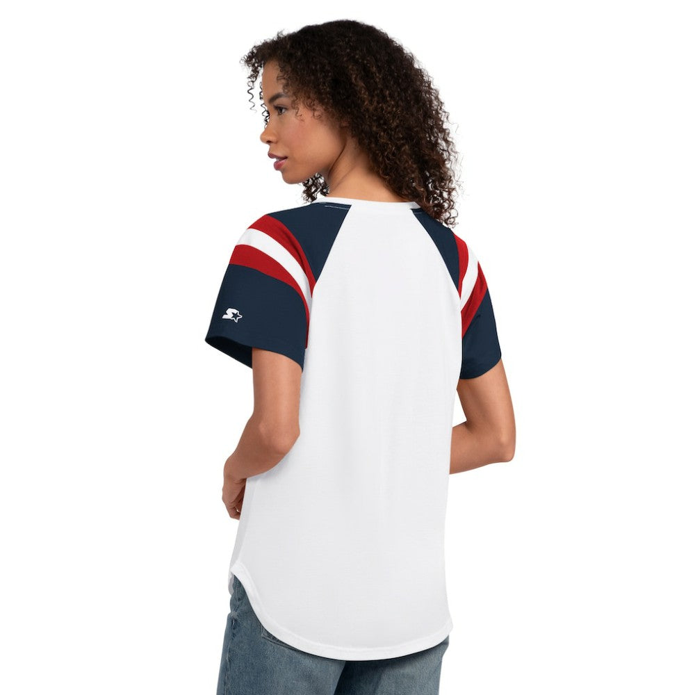 Boston Red Sox Starter Women's Game On Notch Neck T-Shirt Discount