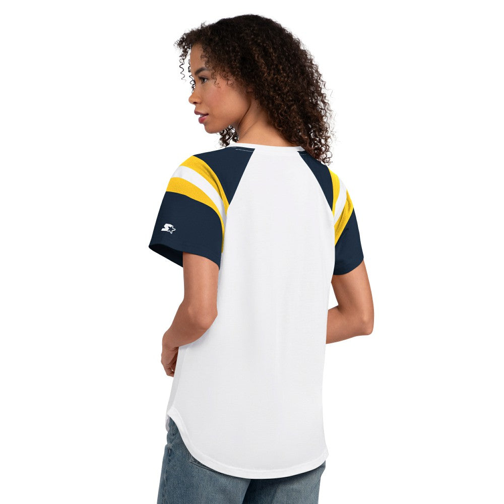 Milwaukee Brewers Starter Women's Game On Notch Neck T-Shirt Discount