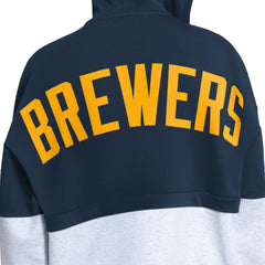 Milwaukee Brewers Starter Women's Wishbone Full-Zip Hoodie Online