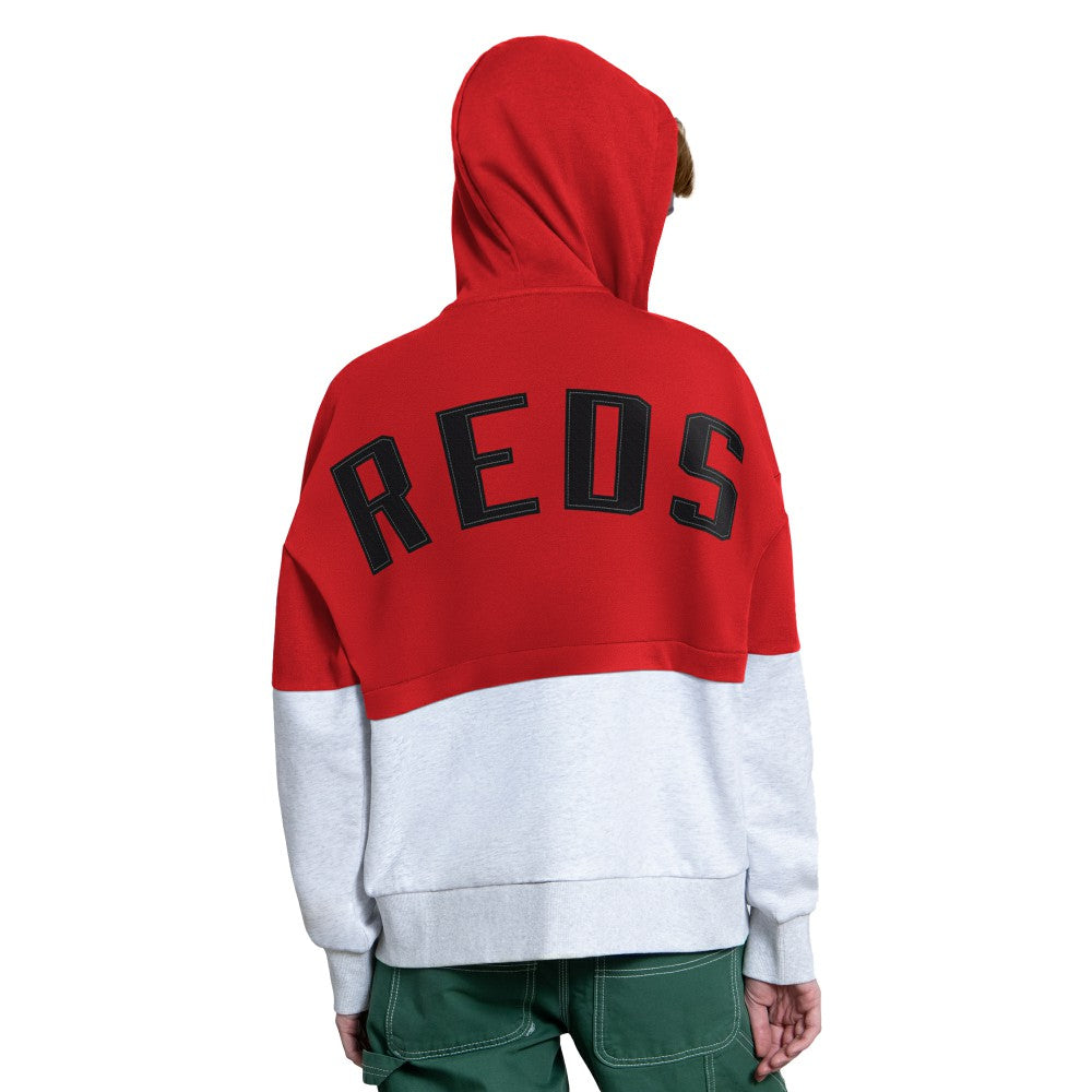 Cincinnati Reds Starter Women's Wishbone Full-Zip Hoodie Sale