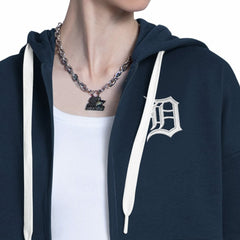 Detroit Tigers Starter Women's Wishbone Full-Zip Hoodie Discount