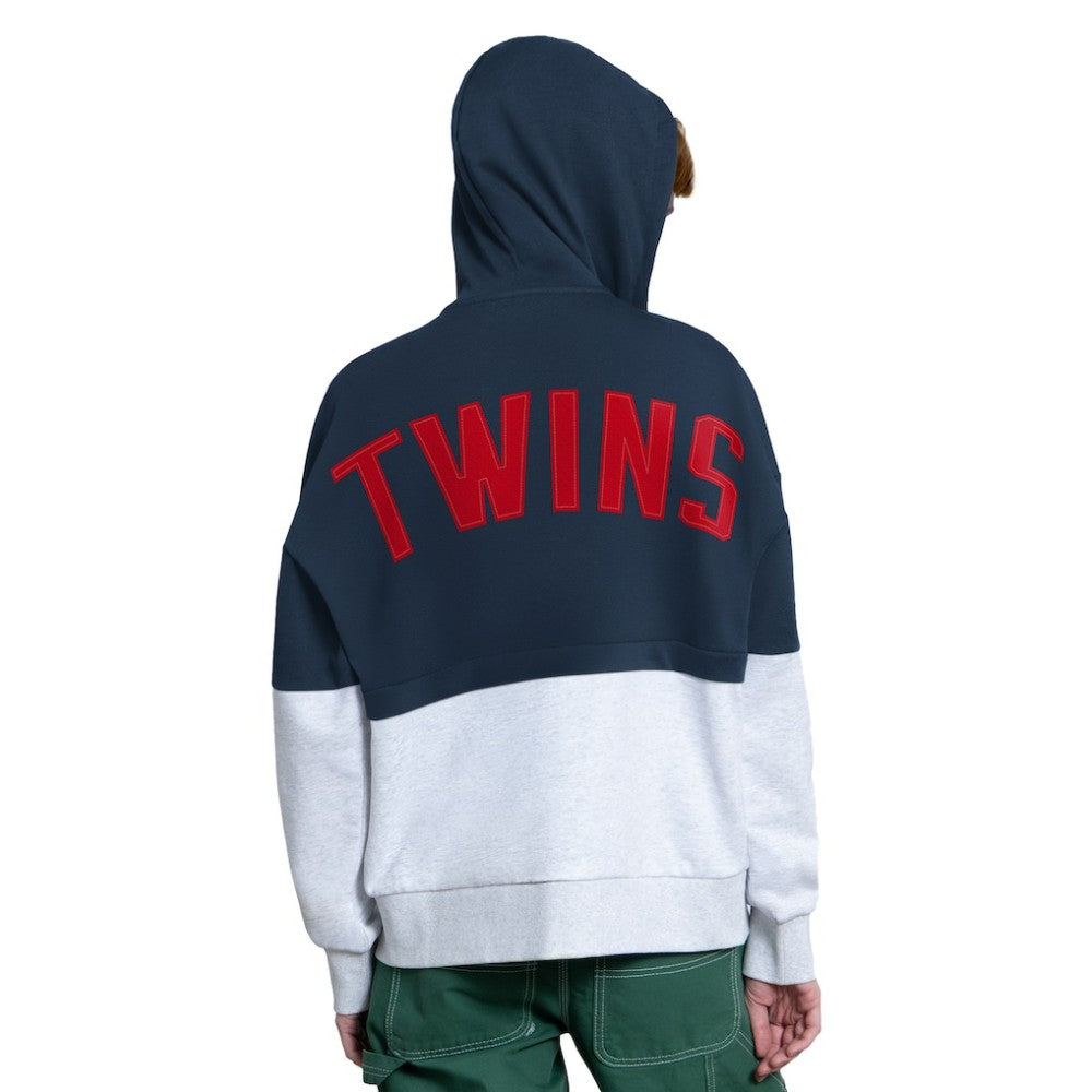 Minnesota Twins Starter Women's Wishbone Full-Zip Hoodie Discount
