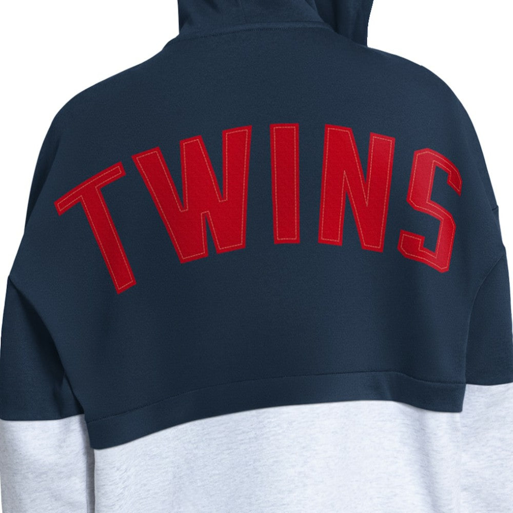 Minnesota Twins Starter Women's Wishbone Full-Zip Hoodie Discount