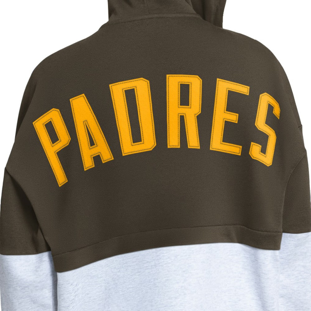 San Diego Padres Starter Women's Wishbone Full-Zip Hoodie Outlet