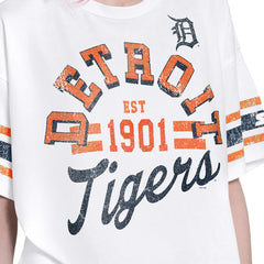 Detroit Tigers Starter Women's Cropped Hurry Up Offense T-Shirt Near Me