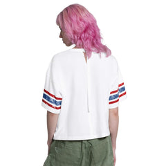 Chicago Cubs Starter Women's Cropped Hurry Up Offense T-Shirt Outlet