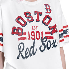 Boston Red Sox Starter Women's Cropped Hurry Up Offense T-Shirt for sale