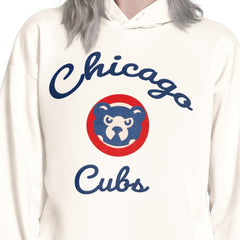 Chicago Cubs Starter Women's Baseline Hoodie Sweatshirt for sale