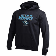 Utah Mammoth Champion Youth Eco Powerblend Hoodie - Black | NHL discount