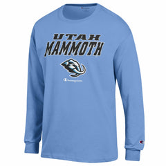 Utah Mammoth Champion Jersey Long Sleeve T-Shirt - Blue | NHL on sale