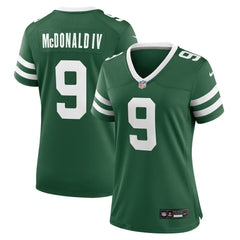 Will McDonald IV New York Jets Women's Team Game Jersey - Legacy Green - Nike