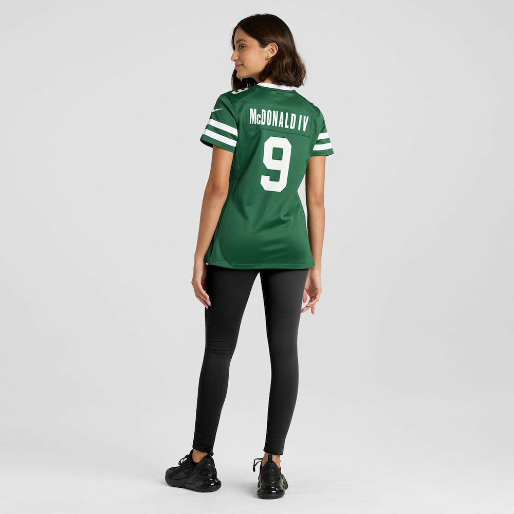 Will McDonald IV New York Jets Women's Team Game Jersey - Legacy Green - Nike