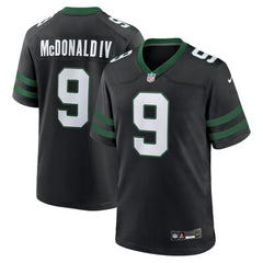 Will McDonald IV New York Jets Alternate Game Jersey - Legacy Black - Nike