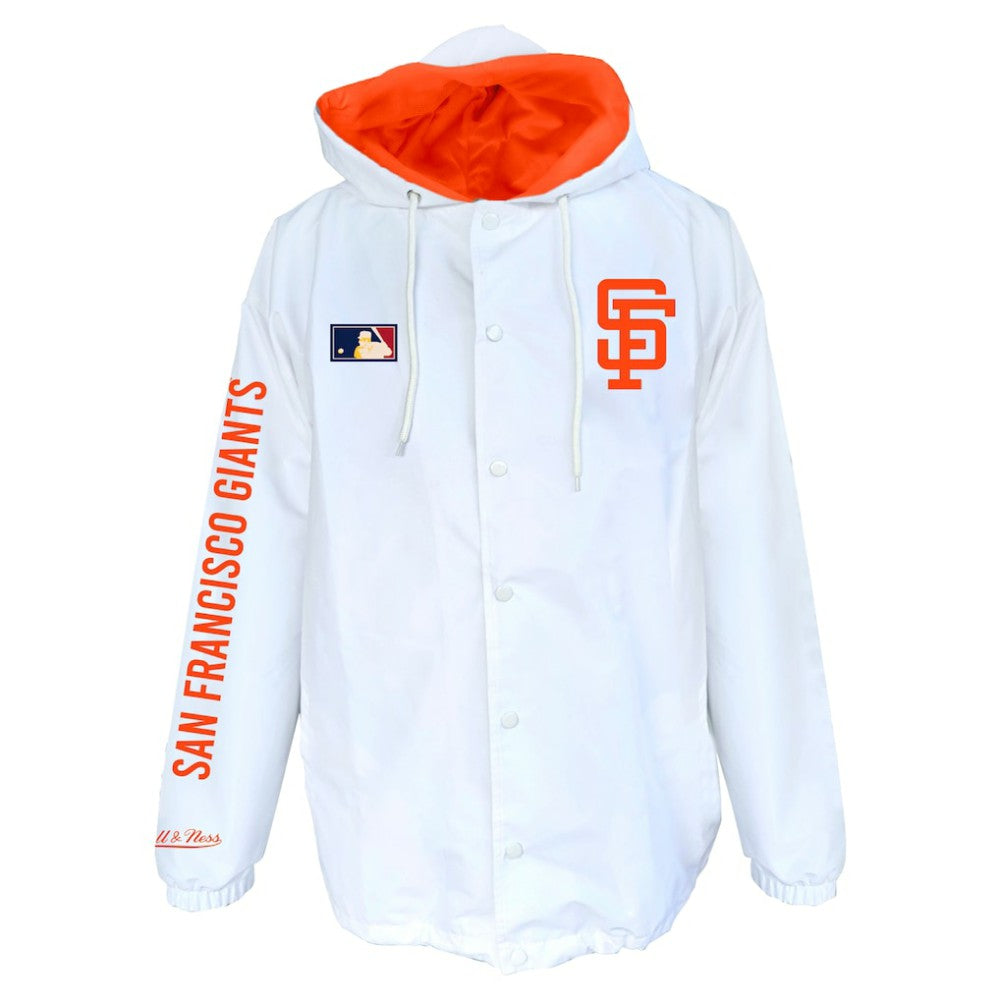 San Francisco Giants Mitchell & Ness Big & Tall Full-Snap Hooded Jacket Near Me
