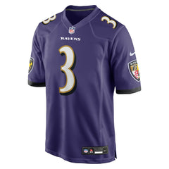 Chidobe Awuzie Baltimore Ravens Team Game Jersey - Purple - Nike
