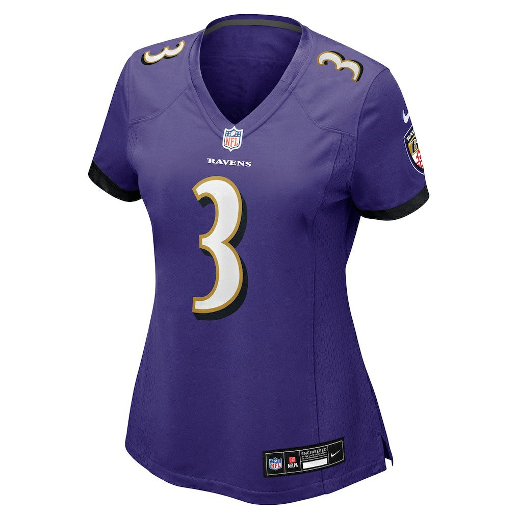 Chidobe Awuzie Baltimore Ravens Women's Team Game Jersey - Purple - Nike
