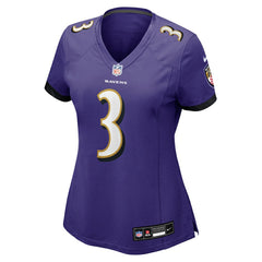 Chidobe Awuzie Baltimore Ravens Women's Team Game Jersey - Purple - Nike