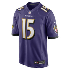Cooper Rush Baltimore Ravens Team Game Jersey - Purple - Nike