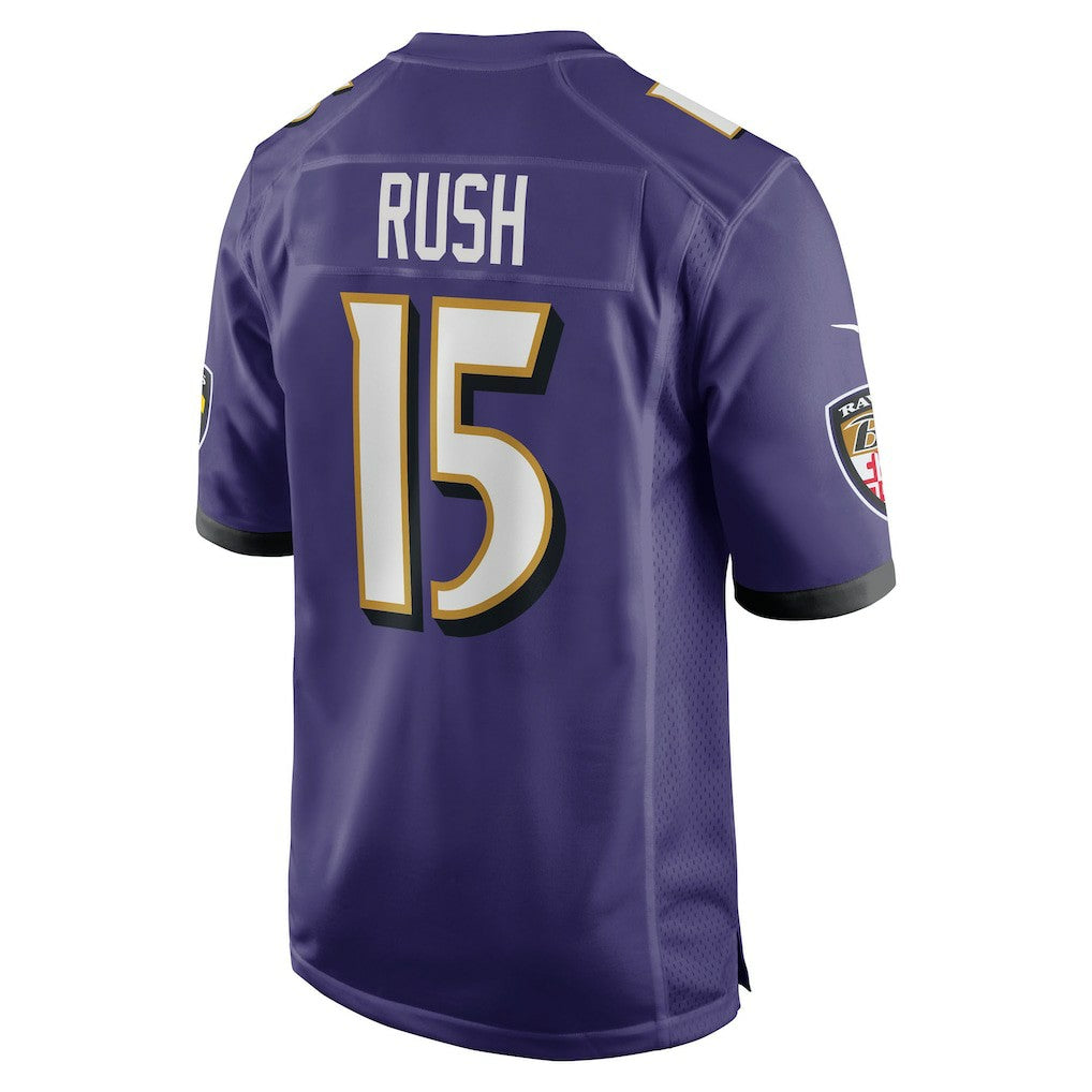 Cooper Rush Baltimore Ravens Team Game Jersey - Purple - Nike