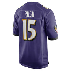 Cooper Rush Baltimore Ravens Team Game Jersey - Purple - Nike