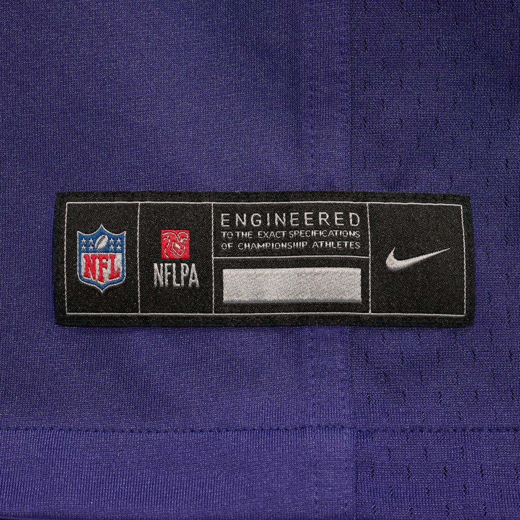 Tyler Loop Baltimore Ravens Team Game Jersey - Purple - Nike