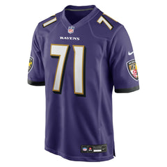 Carson Vinson Baltimore Ravens Team Game Jersey - Purple - Nike