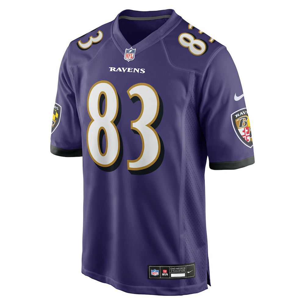 LaJohntay Wester Baltimore Ravens Team Game Jersey - Purple - Nike