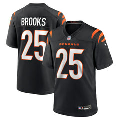 Tahj Brooks Cincinnati Bengals Team Game Jersey - Black - Nike