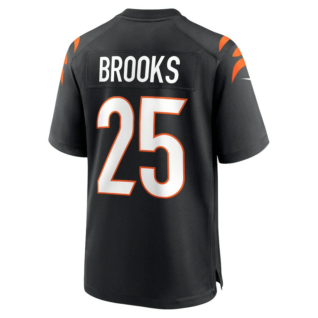 Tahj Brooks Cincinnati Bengals Team Game Jersey - Black - Nike