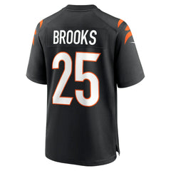 Tahj Brooks Cincinnati Bengals Team Game Jersey - Black - Nike