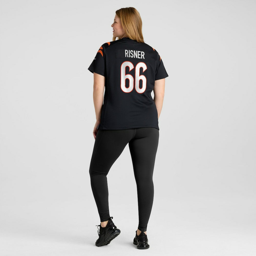 Dalton Risner Cincinnati Bengals Women's Team Game Jersey - Black - Nike