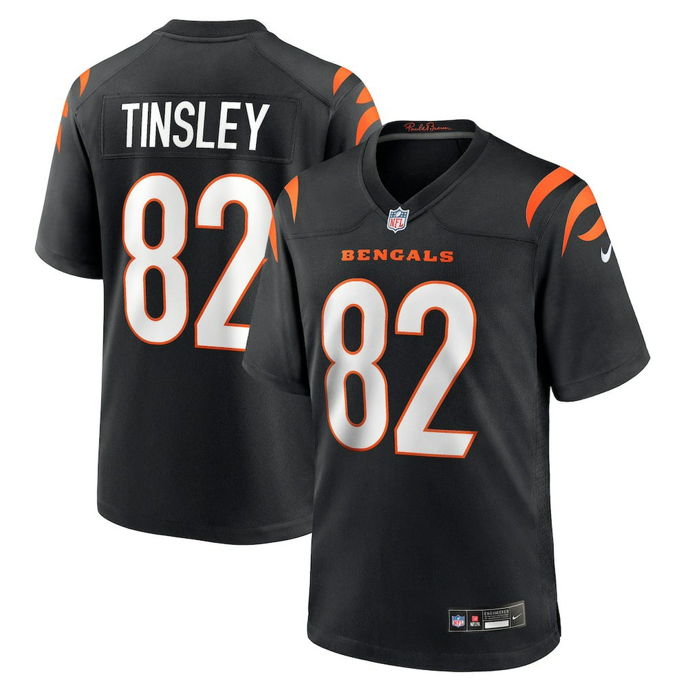 Mitchell Tinsley Cincinnati Bengals Team Game Jersey - Black - Nike