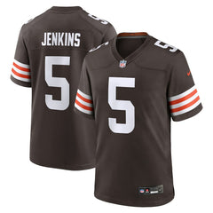 Rayshawn Jenkins Cleveland Browns Team Game Jersey - Brown - Nike