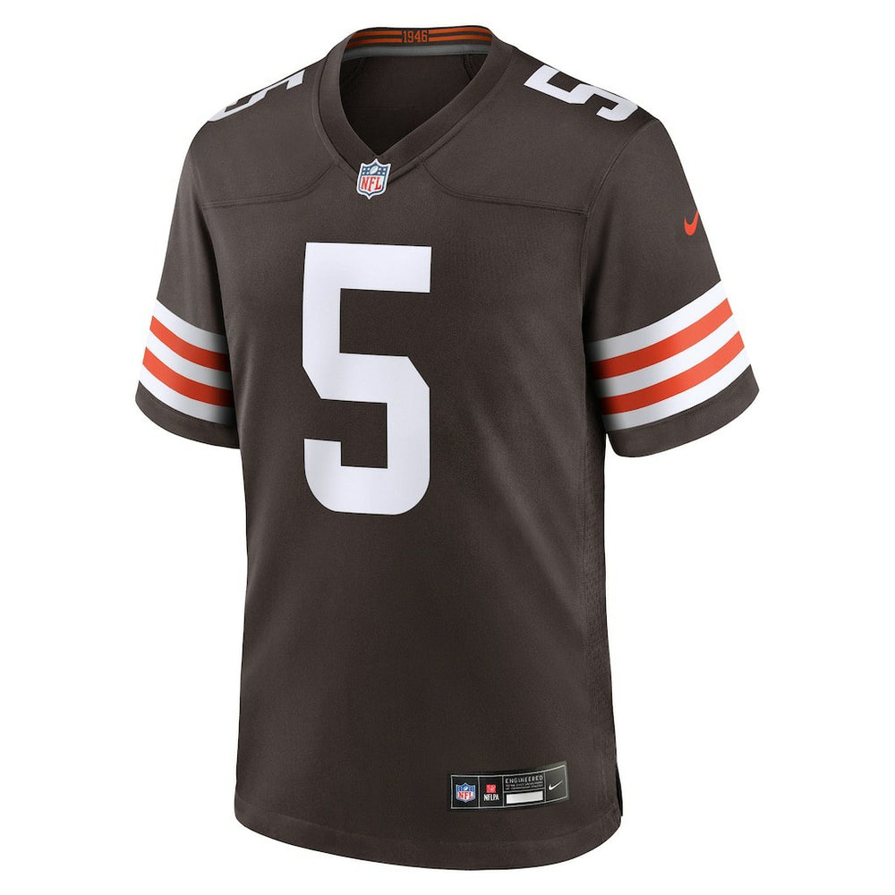 Rayshawn Jenkins Cleveland Browns Team Game Jersey - Brown - Nike