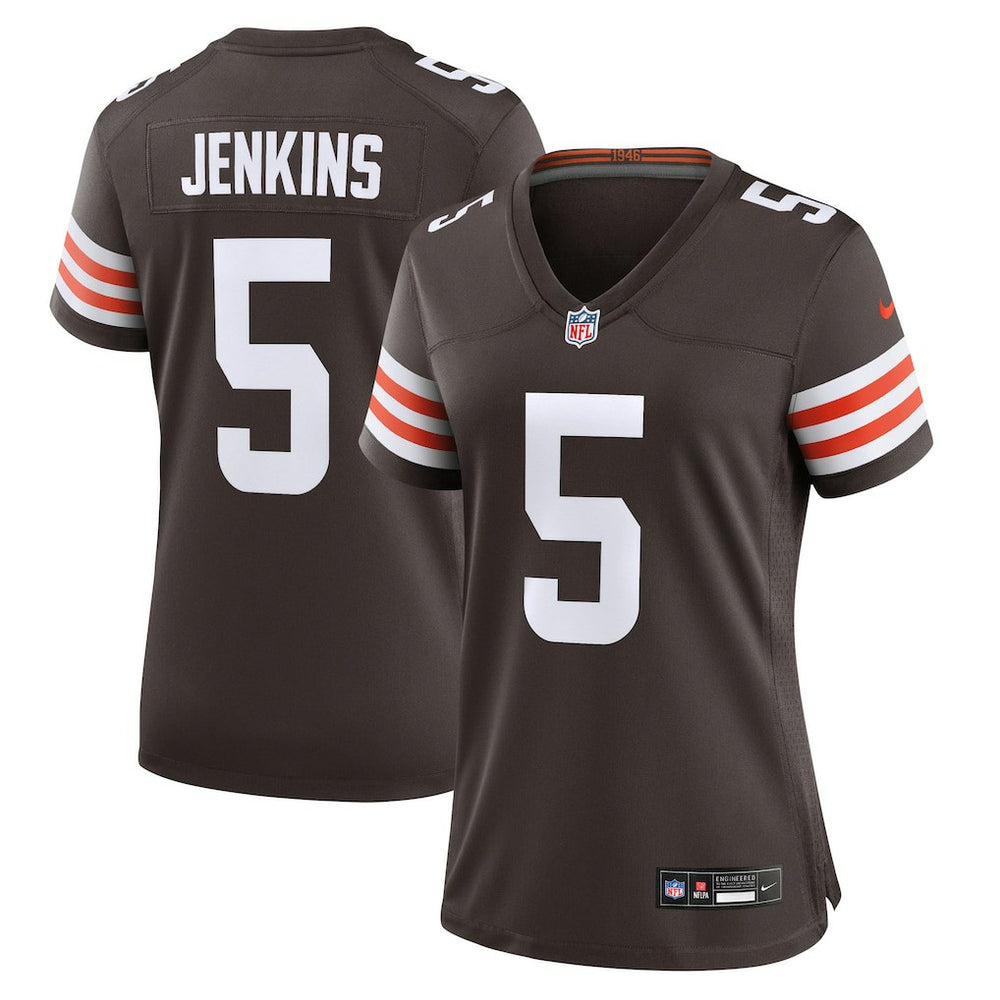 Rayshawn Jenkins Cleveland Browns Women's Team Game Jersey - Brown - Nike
