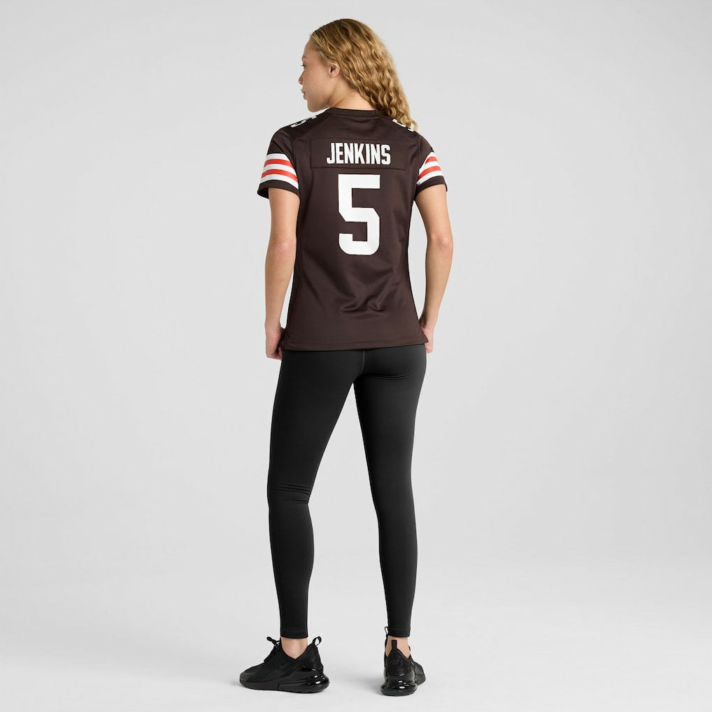 Rayshawn Jenkins Cleveland Browns Women's Team Game Jersey - Brown - Nike
