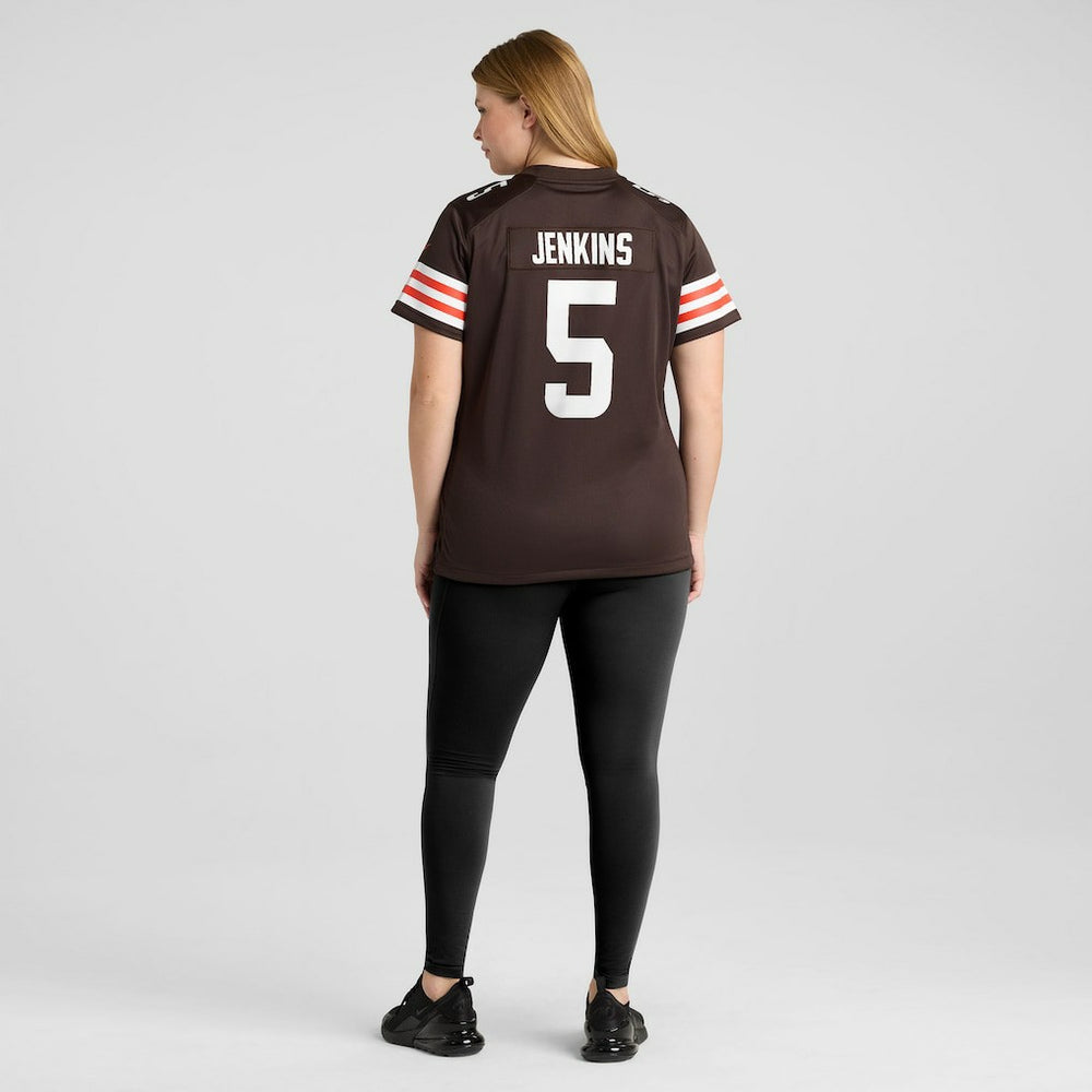 Rayshawn Jenkins Cleveland Browns Women's Team Game Jersey - Brown - Nike