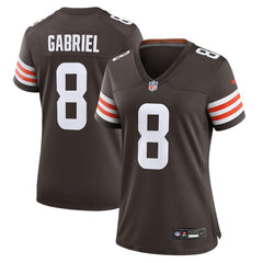 Dillon Gabriel Cleveland Browns Women's Team Game Jersey - Brown - Nike