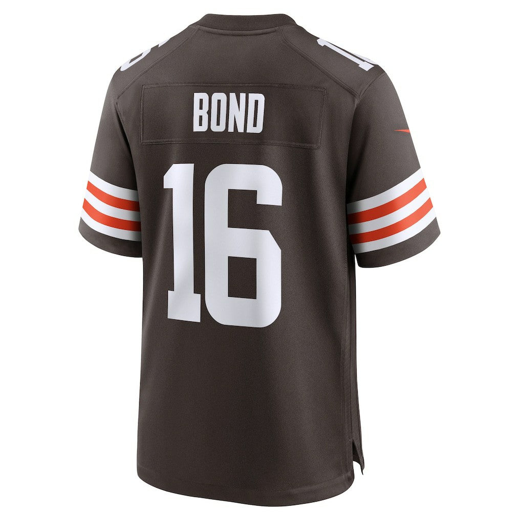 Isaiah Bond Cleveland Browns Team Game Jersey - Brown - Nike